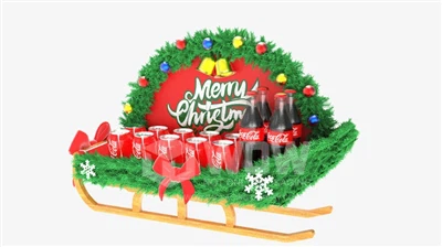 Tatil İçin-Mağaza Promosyonuna Yönelik Yaratıcı Noel Teşhir Standları