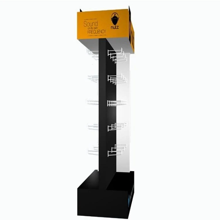 Flip Flop Display Stand with Metal Hooks