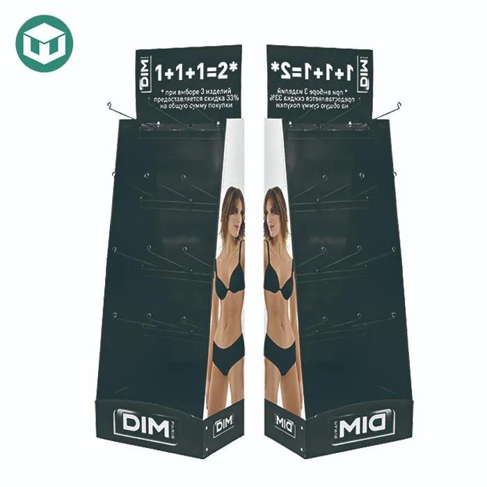 POP Paper Display Rack For Underwear